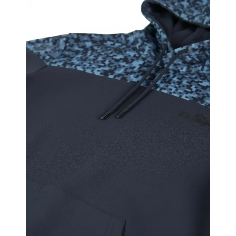 Poleron Osiris Hombre Hoodie Azul