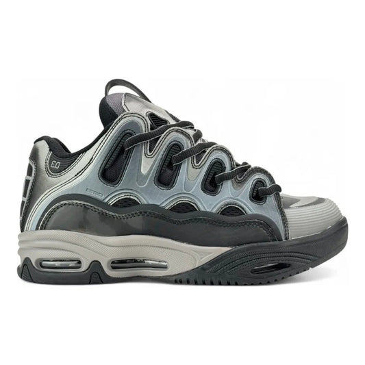Zapatillas Osiris Hombre D3 2001 Silver Black Holo