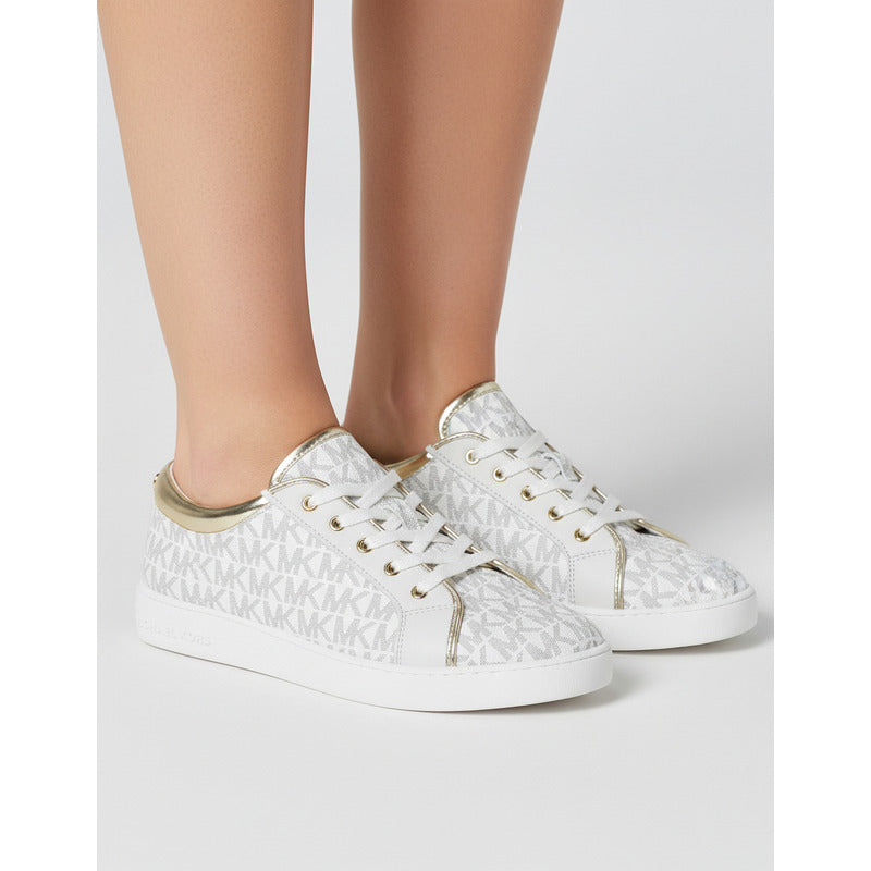 Zapatillas Michael Kors Mujer Jem Ralley Vanilla