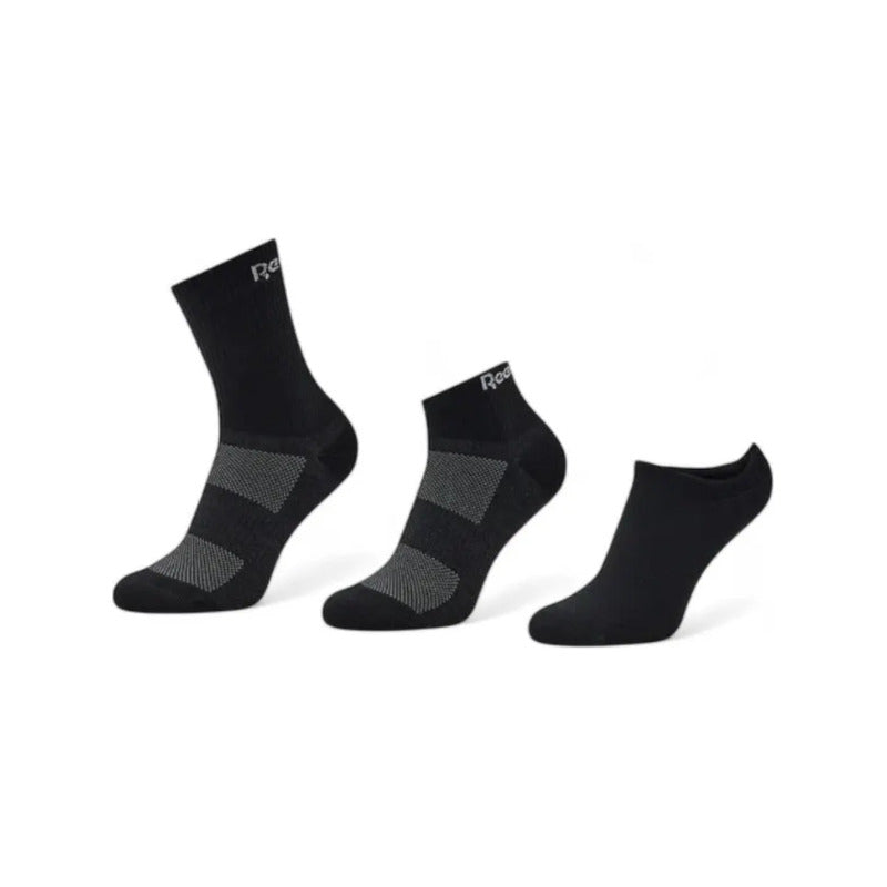 Calcetines Reebok Unisex All Purpose Sock 3p Negro
