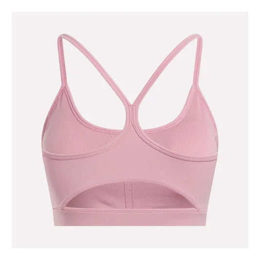 Peto Reebok Mujer Deportivo Core Strappy Bra Rosado