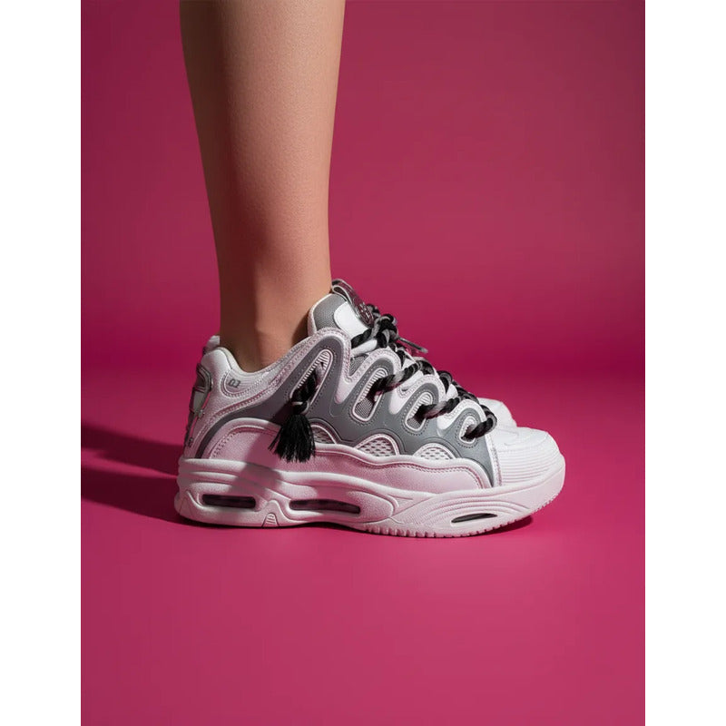 Zapatillas Osiris Hombre D3 2001 25 Years White Silver