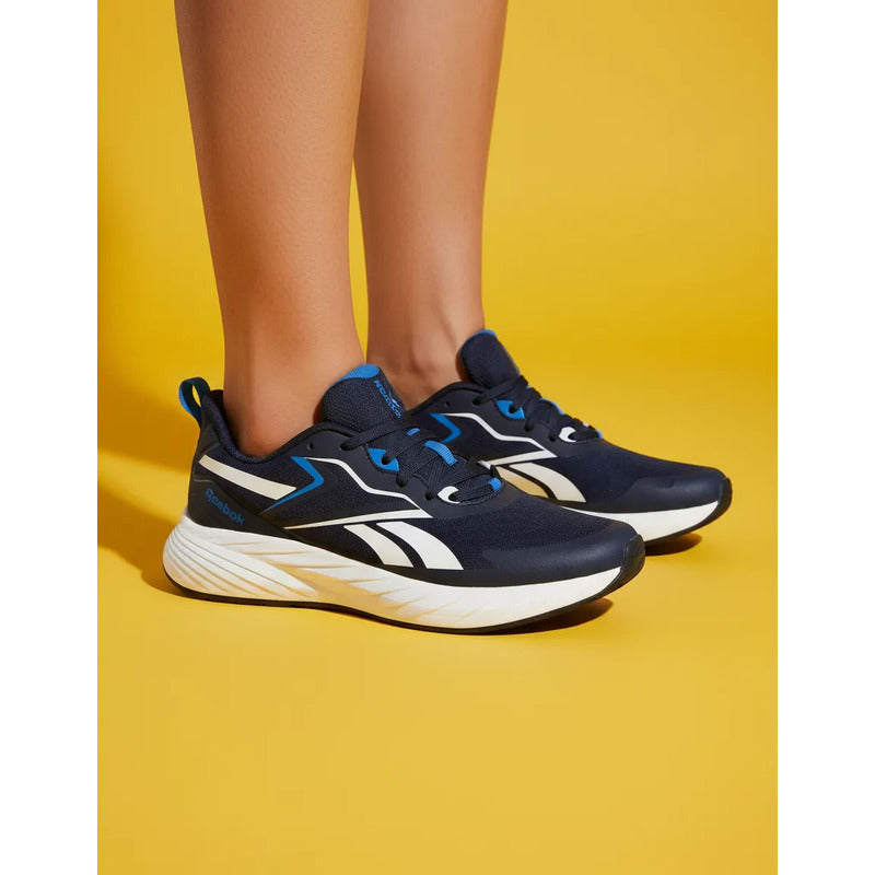 Zapatillas Reebok Hombre Modelo Verse Negro Blanco Rojo