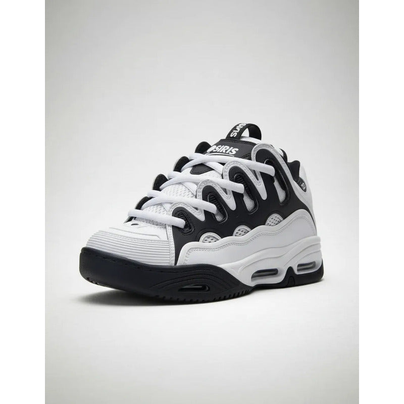 Zapatillas Osiris D3 2001 Para Hombre - Ancho Estándar Negro-blanco-negro Lisa 8.5 Us