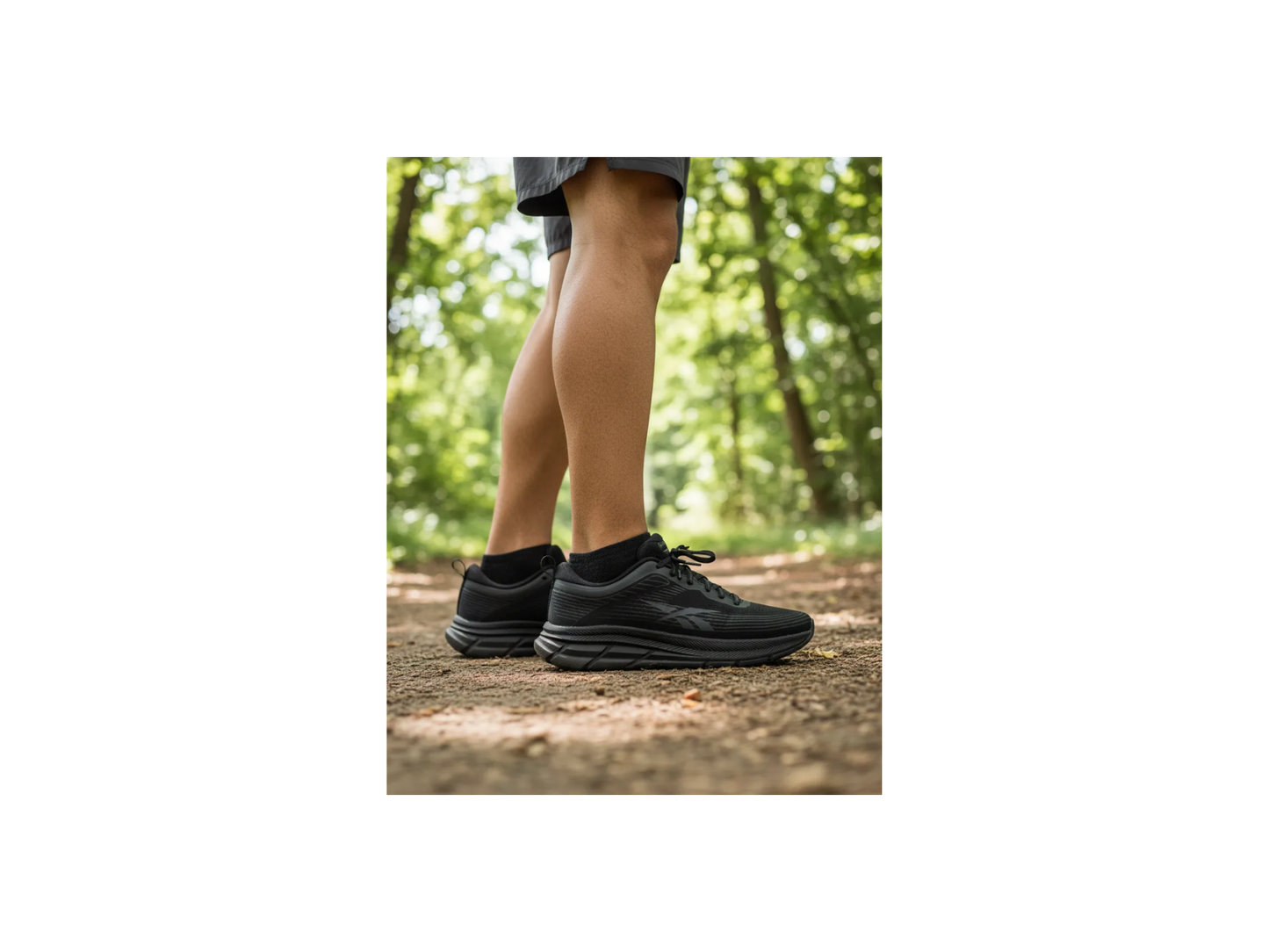Zapatillas Reebok Hombre Road Strider Negra