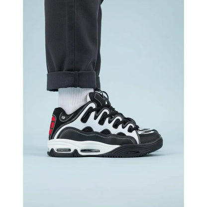 Zapatillas Osiris Hombre D3 2001 Black White Red