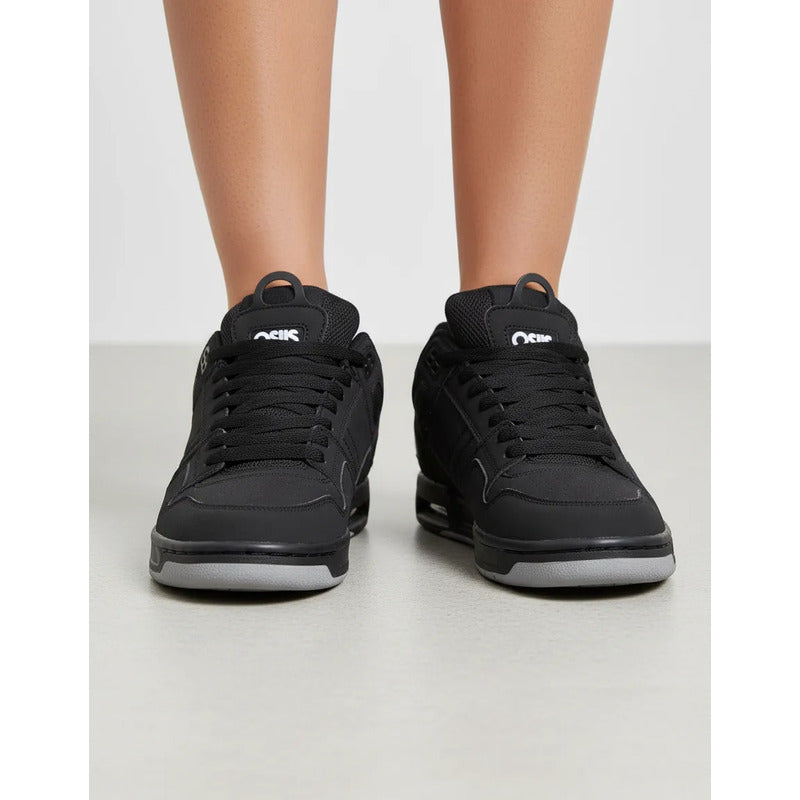 Zapatillas Osiris Hombre Peril Black Grey