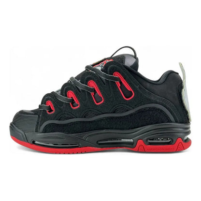Zapatillas Osiris Hombre D3 2001 Black Red Velcro