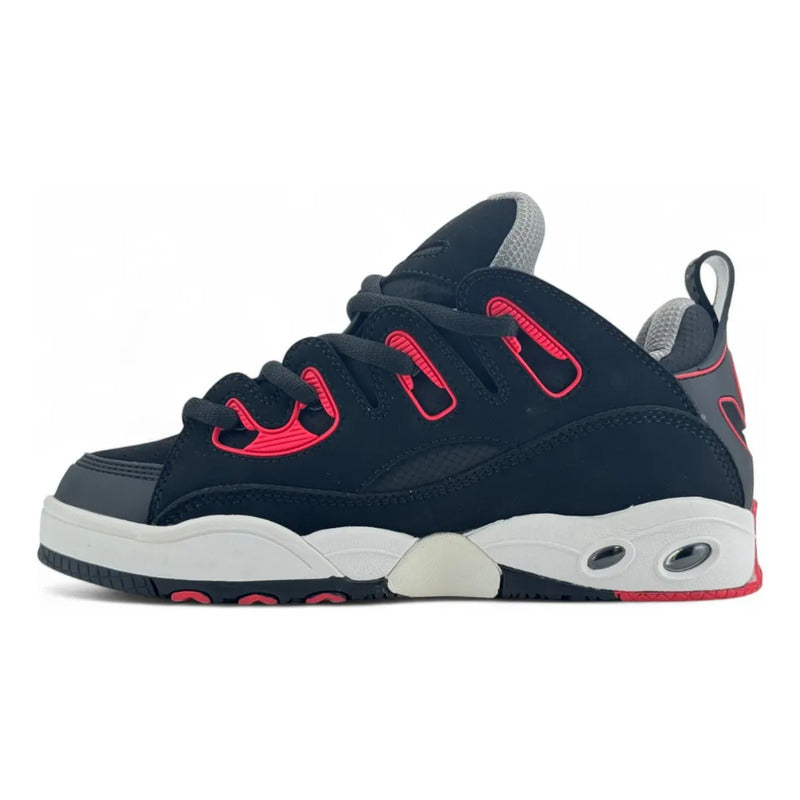 Zapatillas Osiris Hombre D3.e M Black Charcoal Red