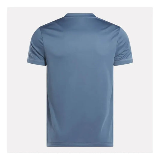 Polera Reebok Hombre Train Melange Tech Tee Gris