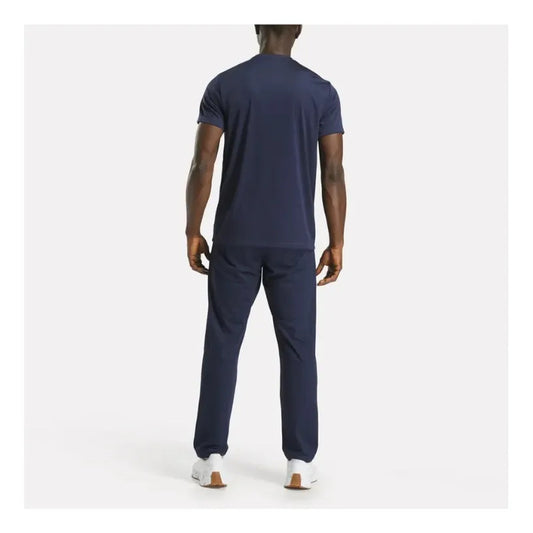 Pantalon Buzo Hombre Reebok Id Train Knit Pant Azul