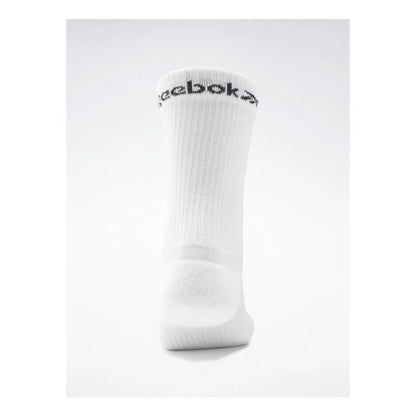 Calcetines Reebok Unisex Mid Crew Sock 3p Blanco