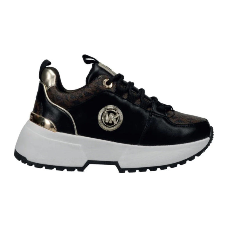 Zapatillas Michael Kors Mujer Cosmo Logo Negro