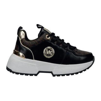 Zapatillas Michael Kors Mujer Cosmo Logo Negro