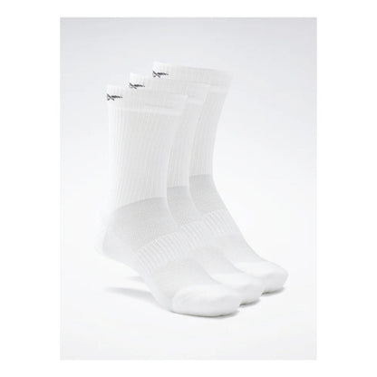 Calcetines Reebok Unisex Mid Crew Sock 3p Blanco