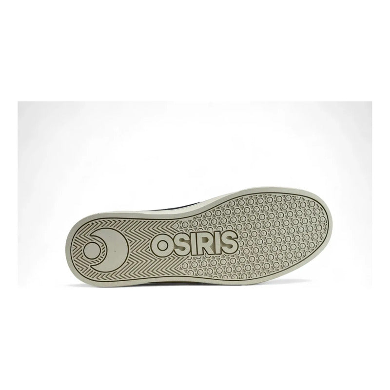 Zapatillas Osiris Hombre Casle Grey Burgundy Beige