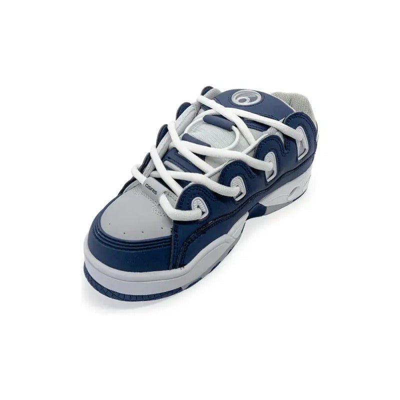 Zapatillas Osiris D3.og Para Hombre - Ancho Estándar Azul/gris/blanco Lisa 8 Us