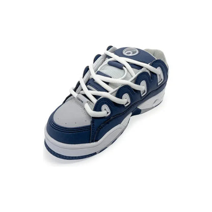Zapatillas Osiris D3.og Para Hombre - Ancho Estándar Azul/gris/blanco Lisa 8 Us