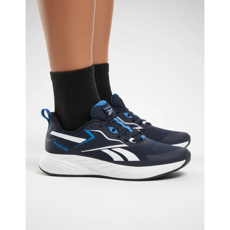 Zapatillas Reebok Hombre Modelo Verse Negro Blanco Rojo