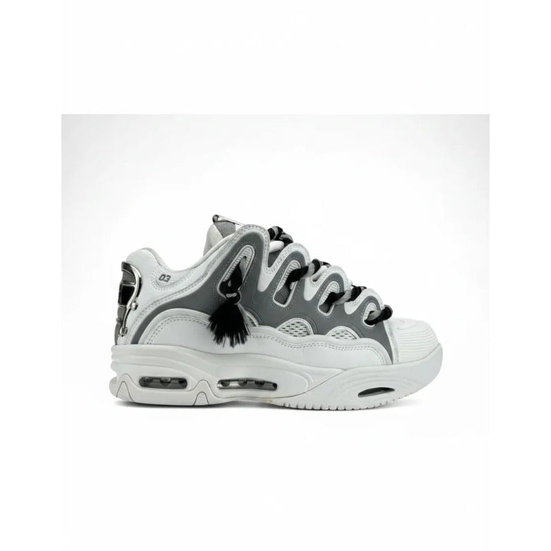Zapatillas Osiris Hombre D3 2001 25 Years White Silver