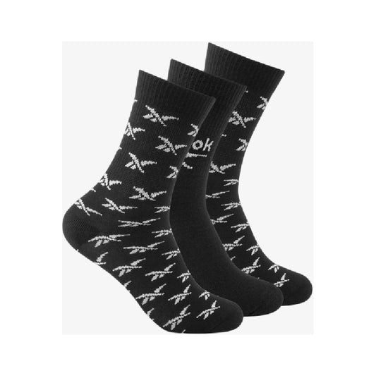 Calcetines Reebok Unisex Cl Fo Crey Sock 3p Negro