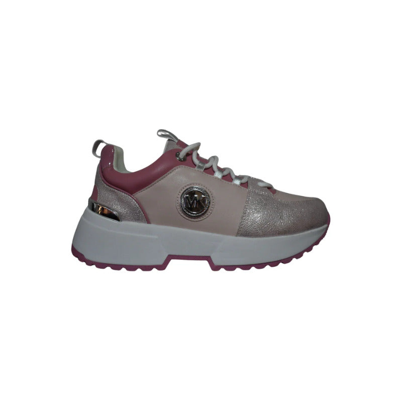 Zapatillas Michael Kors Mujer Cosmo Logo Rosa Smokey