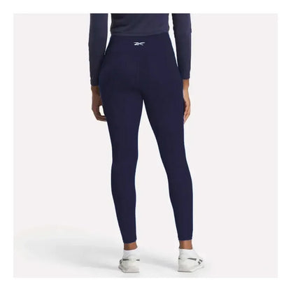 Calza Deportiva Mujer Reebok Core Train High Rise Azul