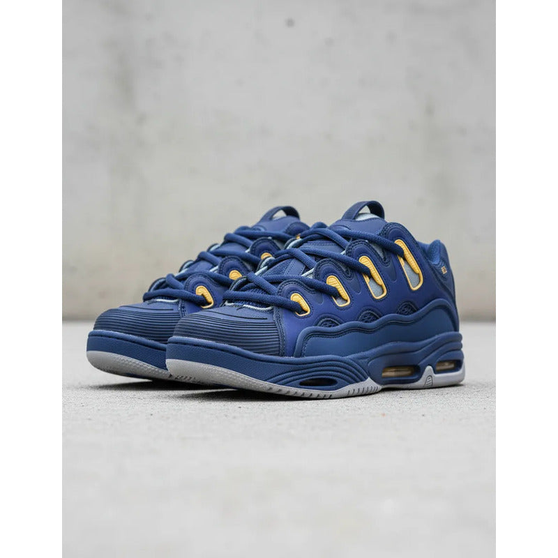 Zapatillas Deportivas Osiris D3 2001  Hombre Azul - Amarillo