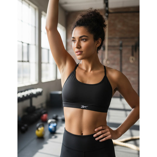 Peto Reebok Mujer Deportivo Core Strappy Bra Negro