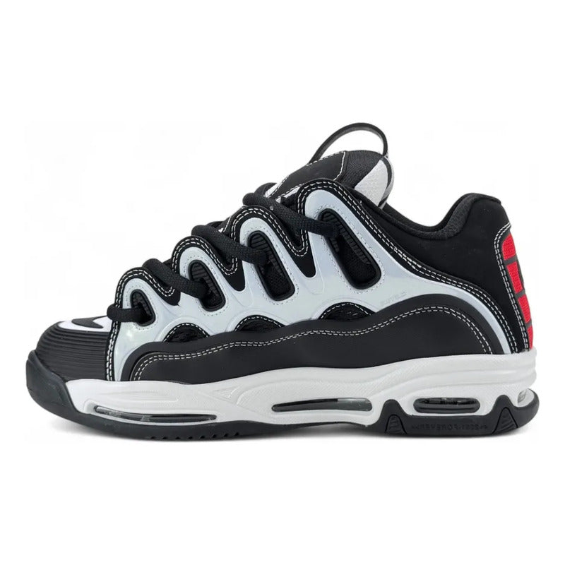 Zapatillas Osiris Hombre D3 2001 Black White Red