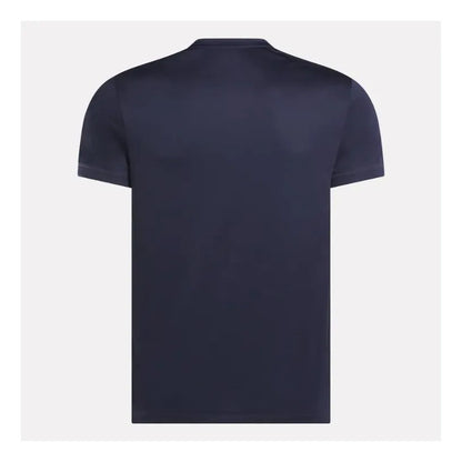 Polera Reebok Hombre Train Melange Tech Tee Azul