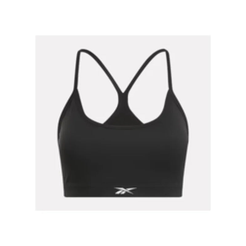 Peto Deportivo Mujer Reebok Core Strappy Bra Negro