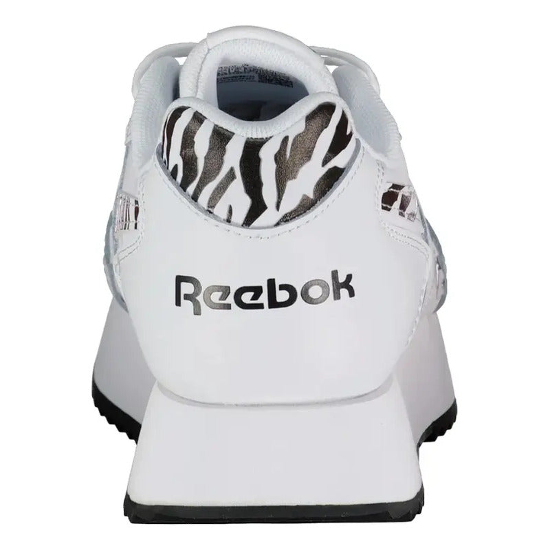 Zapatillas Reebok Mujer Modelo Glide Ripple Double Blanca