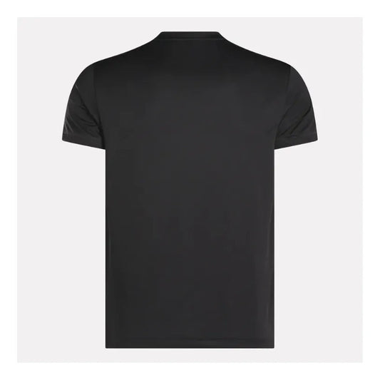 Polera Reebok Hombre Train Melange Tech Tee Negra