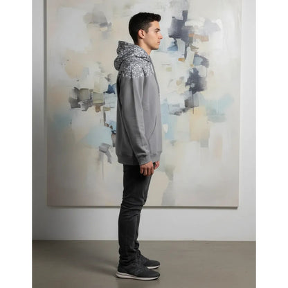 Poleron Osiris Para Hombre Modelo Butterfly Gris