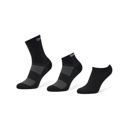 Calcetines Reebok Unisex All Purpose Sock 3p Negro
