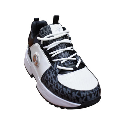 Zapatillas Michael Kors Mujer Cosmo Logo Negro/blanco