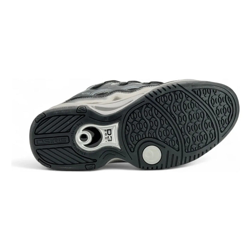Zapatillas Osiris Hombre D3 2001 Silver Black Holo