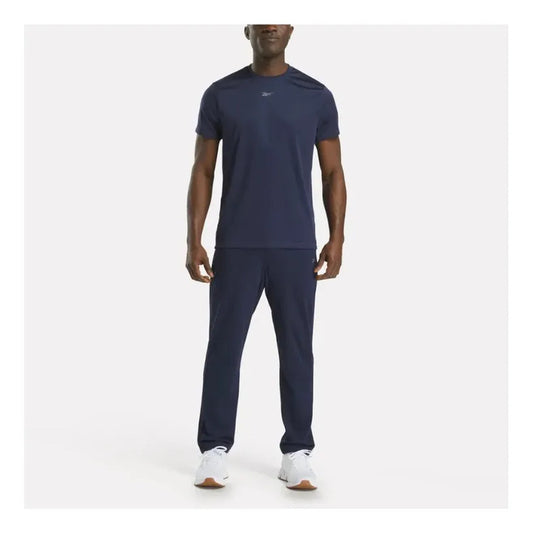 Pantalon Buzo Hombre Reebok Id Train Knit Pant Azul