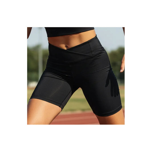 Calza Mujer Reebok Train High Rise Bike Short Negro