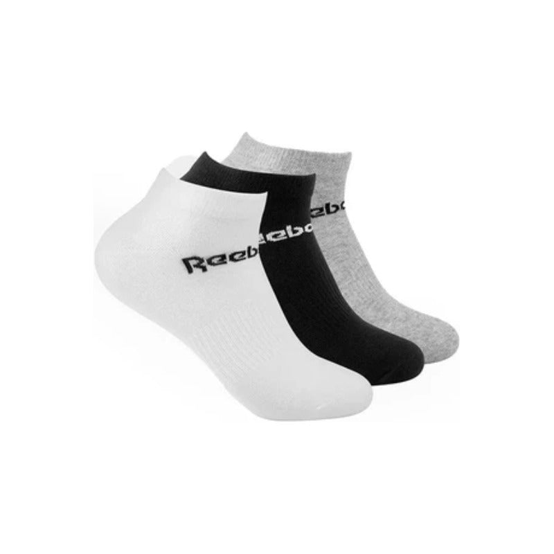 Calcetines Reebok Unisex Core Inside Sock 6p Tricolor Blanco - Negro - Gris