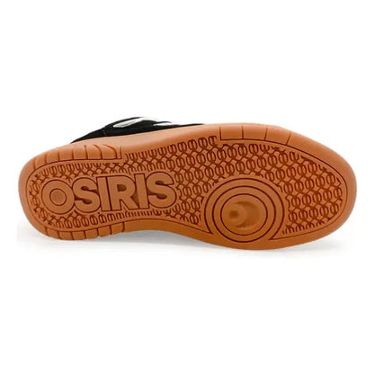 Zapatillas Osiris D3.s Para Hombre, Ancho Estándar Negro Blanco Cafe Lisa 8 Us