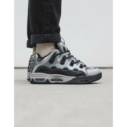 Zapatillas Osiris Hombre D3 2001 Silver Black Holo