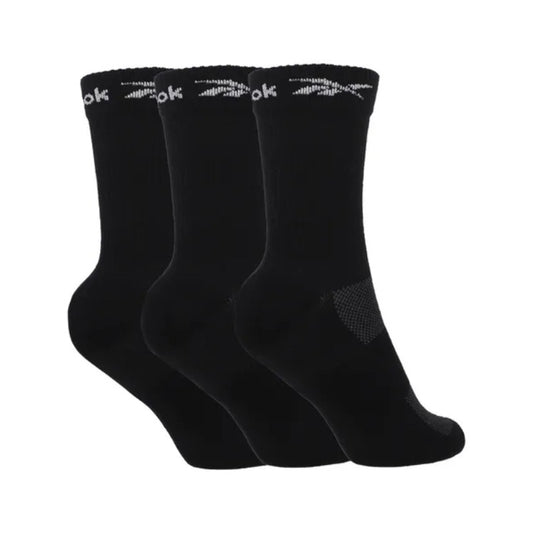 Calcetines Reebok Unisex Mid Crew Sock 3p Negro