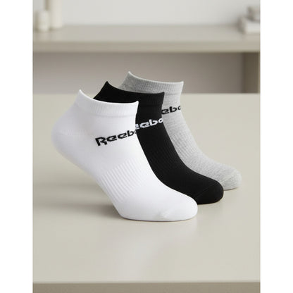 Calcetines Reebok Unisex Core Inside Sock 6p Tricolor Blanco - Negro - Gris