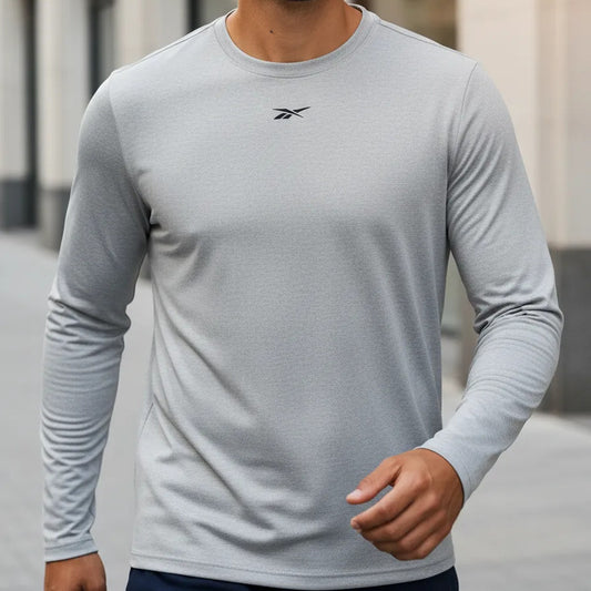 Polera Deportiva Reebok Id Train Ls Tech Para Hombre