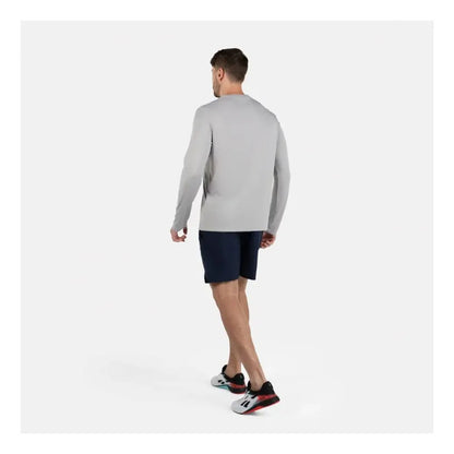 Polera Reebok Hombre Train Ls Tech Gris