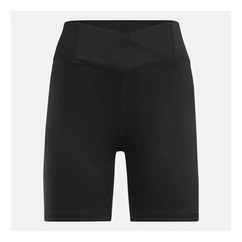 Calza Mujer Reebok Train High Rise Bike Short Negro
