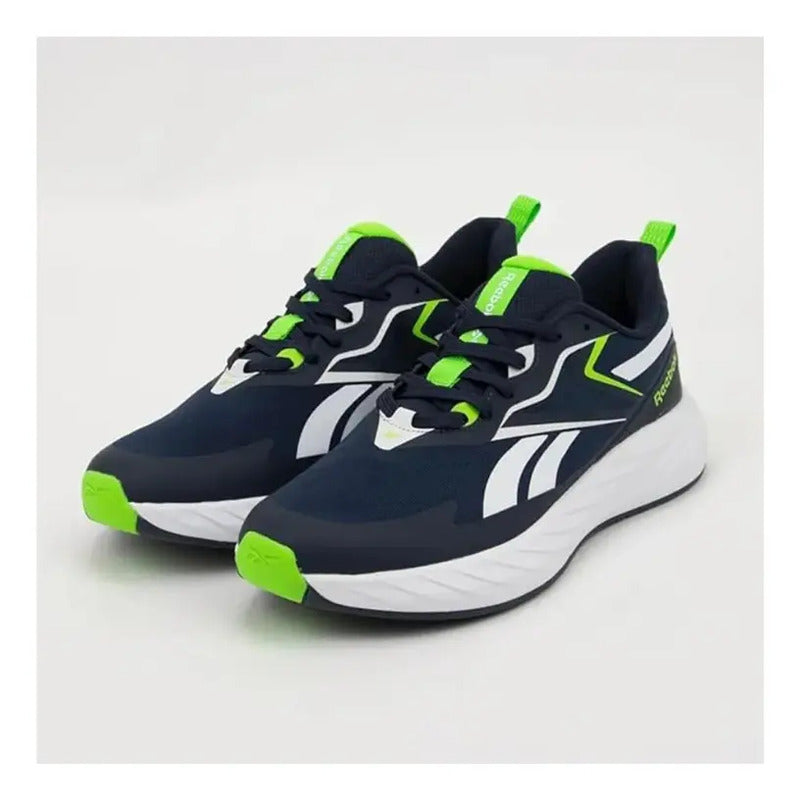 Zapatillas Reebok Hombre Modelo Verse Color Azul Verde