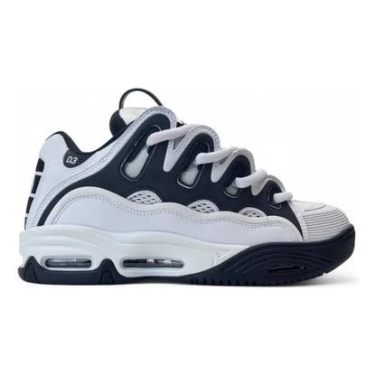 Zapatillas Osiris D3 2001 Para Hombre - Ancho Estándar Negro-blanco-negro Lisa 9.5 Us